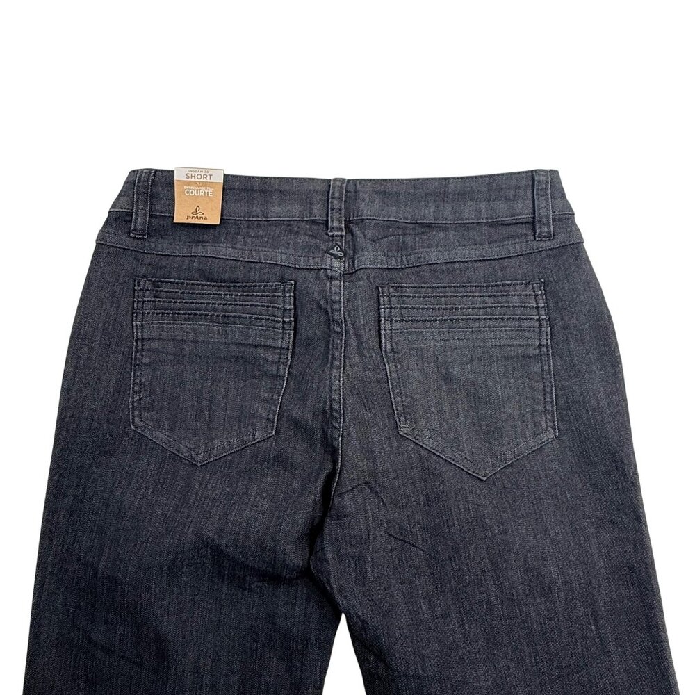 Prana Sustainable Denim Jeans 6/28 Short Inseam 30" Organic Cotton Blend Stretch - Picture 6 of 6